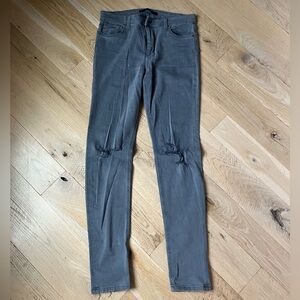Grey Joe’s jeans, worn look, great shape, size 30